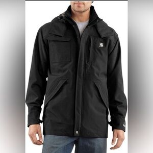 Carhartt Black  Weather-Resistant Minimalist Design